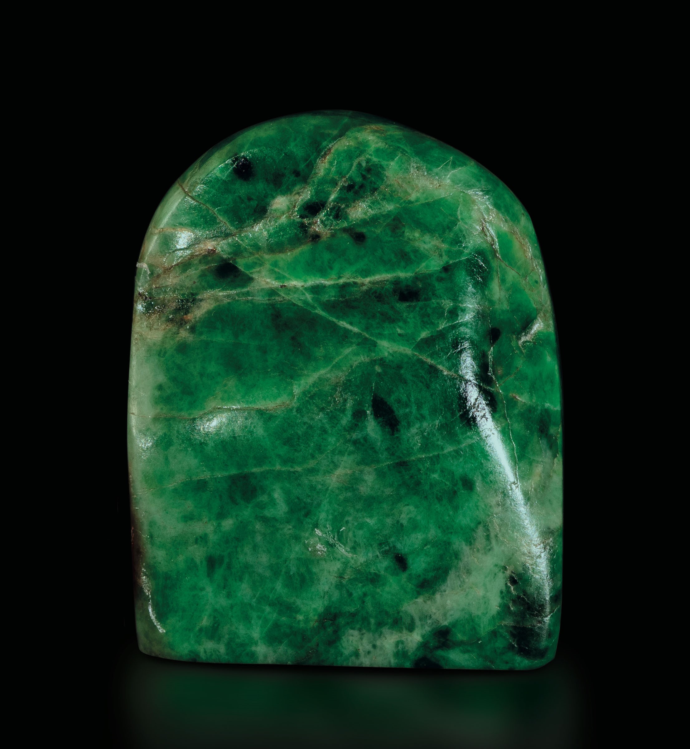 A carved jade seal, China, Qing Dynasty, 1800s - H 3.7cm -