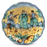 Crespina Montelupo, inizio del XVII secolo , - Maiolica policroma. Altezza cm 5,5 [...]