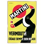 Giuseppe Riccabaldi Del Bava (1887-1976), MARTINI VERMOUTH EXIJALO SIEMPRE BIEN [...]