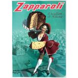 Gino Boccasile (1901-1952), ZAPPAROLI, IL PANETTONE DI MILANO - First edition offset [...]