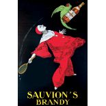 Joseph Stall (1878-1933), SAUVION’S BRANDY - First edition lithographic poster, [...]