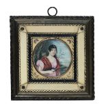 Diana the Huntress, Anon., 1800s - diam 7cm -