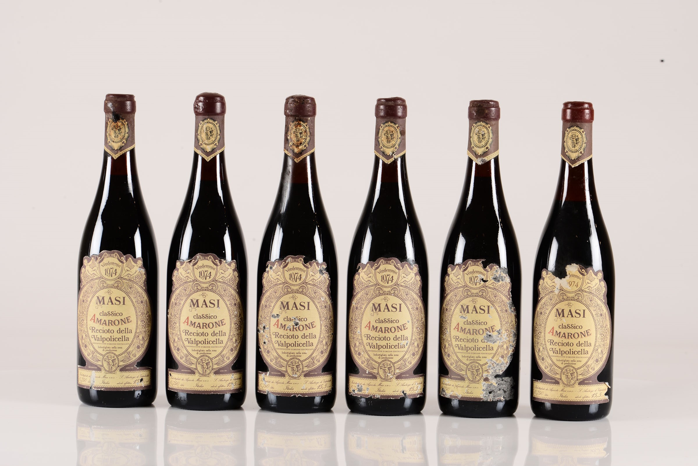 Masi, Recioto della Valpolicella, Amarone, 1974, - 12 bts 1 BN, 7 TS, 2 S, 2 MS [...]