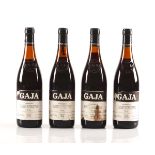 Angelo Gaja, Barbaresco, 1976, - 4 bts BN, TS, 2 S (abrasioni, mancanze e macchie [...]