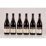 Angelo Gaja, Barbaresco, 1974, - 6 bts 5 BN, 1 TS (abrasioni e mancanze sulle [...]