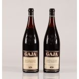 Angelo Gaja, Barbaresco, 1970, - 2 Mgs 1 TS, 1 S (abrasioni e macchie sulle [...]