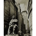 Berenice Abbott (1911-1872), De Peyster Statue, Bowling Green, Manhattan, 1936 - [...]