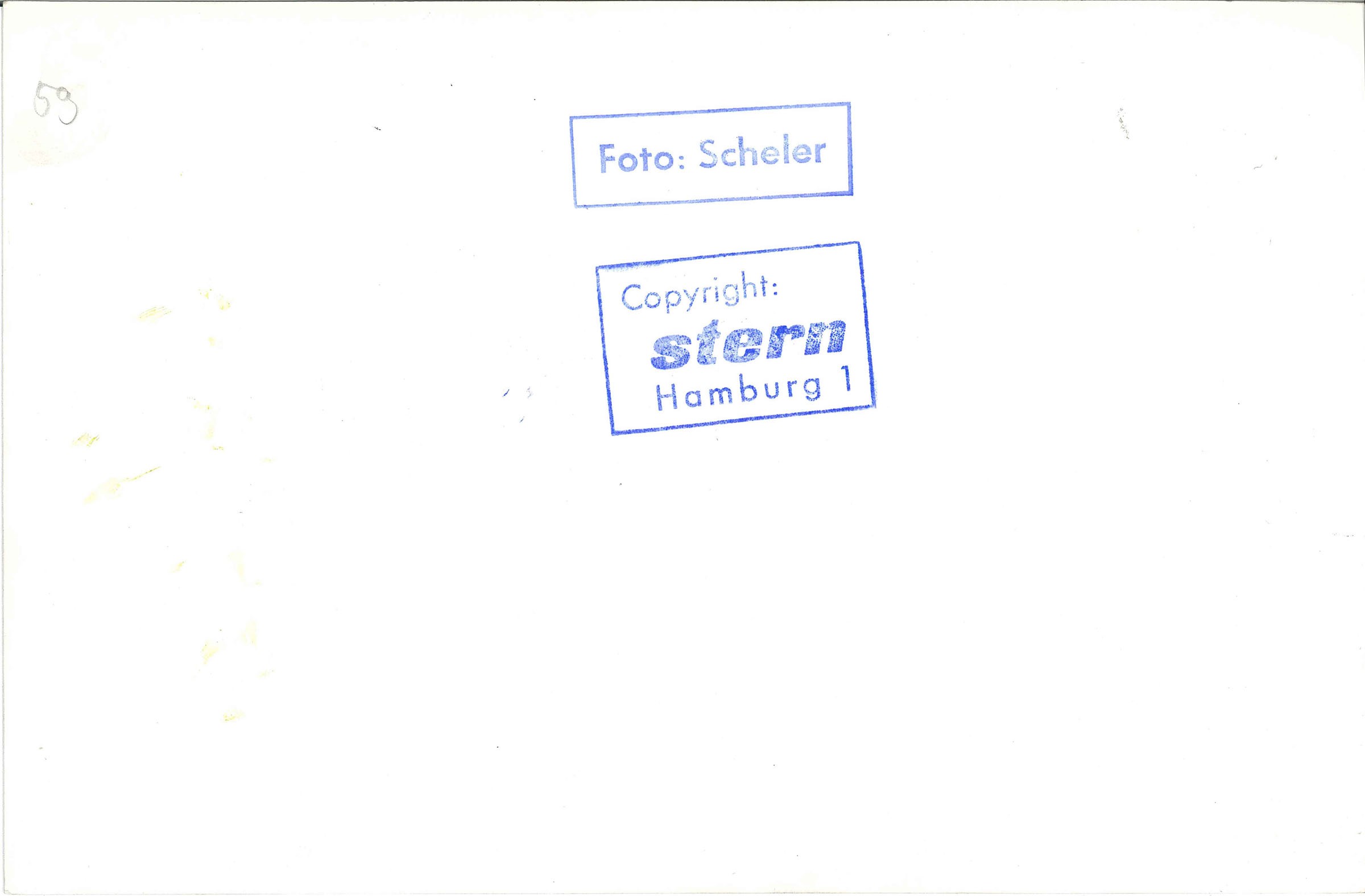 Max Scheler (1928-2003), Paul e Ringo - cm 18x28 Timbro del fotografo al retro - - Image 2 of 2