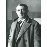 Roger Viollet (1869-1946), Picasso - cm 24x18 Timbro del fotografo al retro -