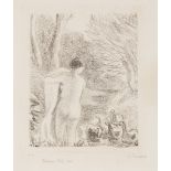 C. Pissarro, Gardeuse d'oies nue, 1897ca