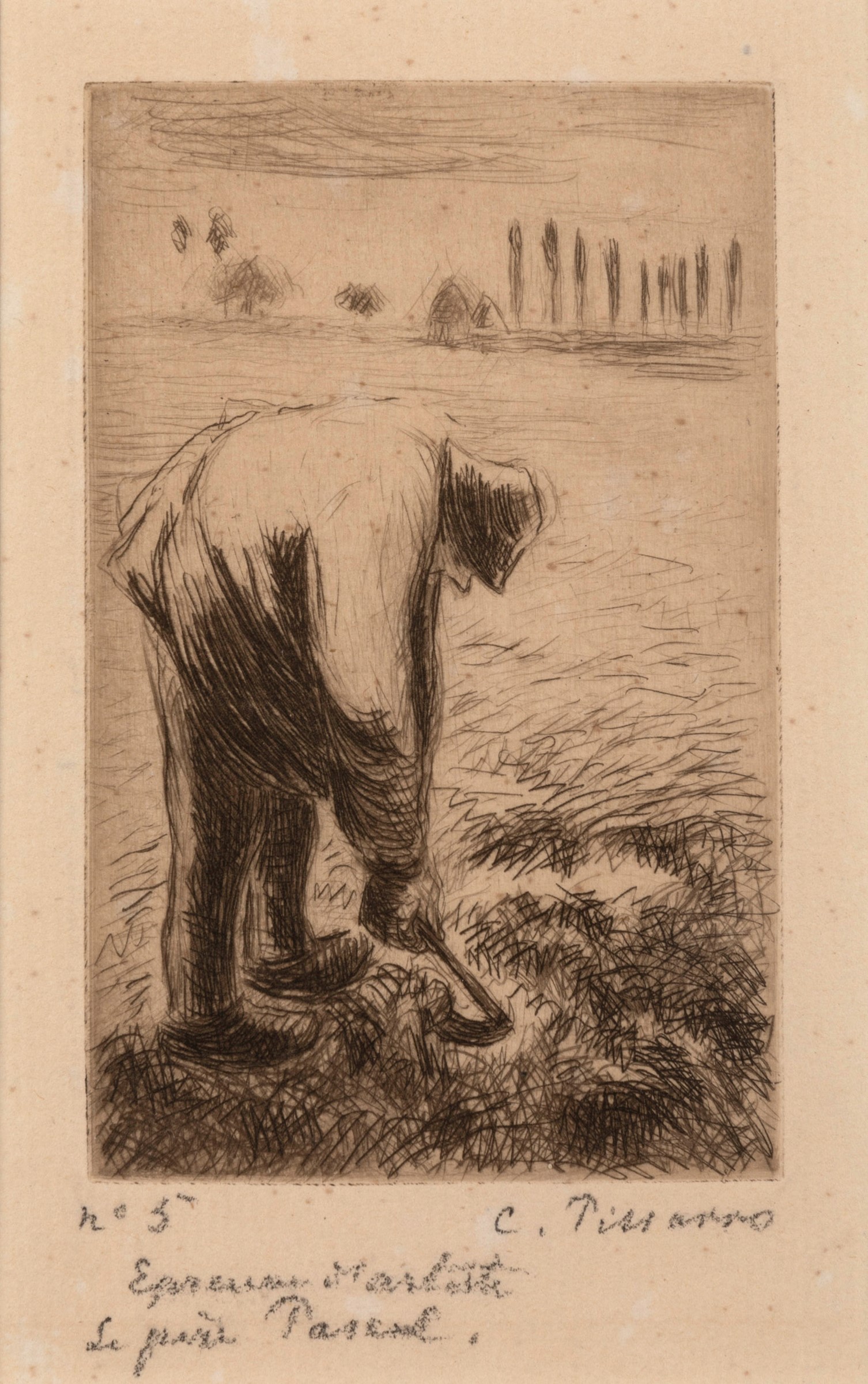 C. Pissarro, Pere Pascal, 1889