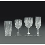 Servizio di bicchieri "Colbert" Francia, manifattura Baccarat, 1910-1930 ca., - - [...]