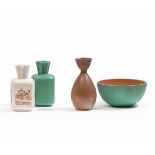 G. Gariboldi, Richard Ginori, San Cristoforo - A lot with three vases and a bowl in [...]