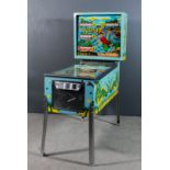 An early 1970's American electronically powered "Coin-in-the-Slot" Bally "Nip-It" 4 player pinball