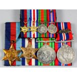 A group of four George VI Second World War medals to No. 14343523 Pte. (later Squadron Sergeant