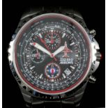 A gentleman's quartz "Royal Air Force Red Arrows" wristwatch, by the Bradford Exchange, limited