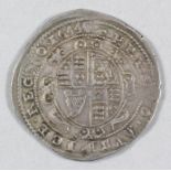 A Charles I (1625-1649) hammered silver 1644 Crown (Exeter Mint - mint mark Rose), 44.6mm