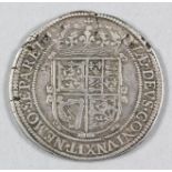 A Charles I (1625-1649) hammered silver sixty shillings, mint mark Thistle, 43.5mm diameter (