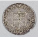 An Elizabeth I (1558-1603) hammered silver half Crown (mint mark "1"), 34.5mm diameter (weight 14.