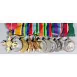 A group of eleven George V and George VI First and Second World War medals to 2nd Lt. later