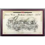 A Britains Zulu War series Rorke's Drift 1879 diorama, boxed set, limited edition No. 1486 of