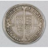 An Edward VI (1547-1553) hammered silver 1551 half Crown (mint mark "y"), 36.5mm diameter (weight