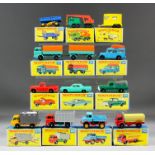 A group of thirteen Matchbox series diecast vehicles, including - a Mercedes truck, No. 1, a