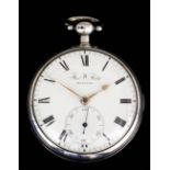 A George III silver consular cased pocket chronometer by Thomas W. Field of Aylesbury, No. 873,