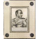 Pierre Mariette (1634-1716) - Four engravings - "Gaius Caesar Caligula" (plate IIII), "Aullus