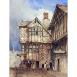 Joseph Murray Ince (1806-1859) - Watercolour - "Hereford" - The Old Duke's Head, 13.25ins x 10ins,