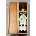 A bottle of 1969 Glen Mhor Single Highland Malt Rare Old Scotch Whisky, bottled from Cask No. 1969