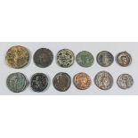 Roman - Fifty mixed bronze coins, various