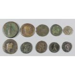 Roman - Forty mixed bronze coins, various