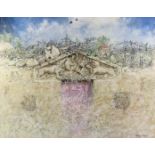 ***Barry Kirk (born 1933) - Watercolour - "A Place in France", 16.75ins x 21.75ins, signed, in