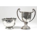 "Gibraltar Garrison Football Association Governors Cup Competition 1915" - An Edward VII silver
