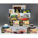 A mixed group of twenty-six Corgi diecast model vehicles, including - "Chitty Chitty Bang Bang",