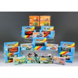 A mixed group of thirty-six Matchbox diecast model vehicles, including - a BMW M1, No 52, a