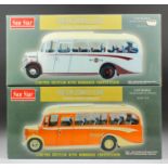 Two Sun Star limited edition diecast Bedford Duple Vista coaches - "Yelloway Motor Services" and "