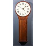 A mahogany cased tavern clock of "early 19th Century" design by Leslie Brundle of Westbrook,