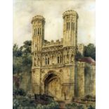 Peter De Wint (1784-1849) - Watercolour - "St Augustine's Gate, Canterbury", 17.75ins x 13.75ins,