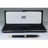 A Montblanc "Meisterstück" rollerball pen in original box, with paperwork