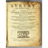 John Stow - "The Survay of London: Containing, the Originall, Antiquitie, Encreafe, and More Moderne