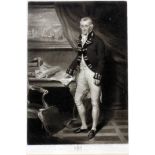 John Raphael Smith (1752-1812) - Mezzotint - Portrait of Commodore Sir Nathaniel Dance, published