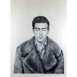 Claudio Bravo (1936-2011) - Limited edition lithograph - "Fur Coat (Front)", 30ins x 22.5ins,