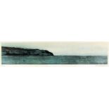 ***John Knapp-Fisher (1931-2015) - Limited edition print - Seascape with low horizon, 4.75ins x