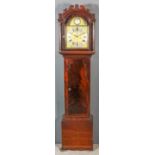 A 19th Century mahogany longcase clock containing an 18th Century movement by John Wimble of