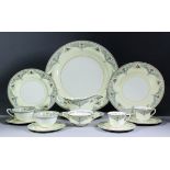 A Royal Worcester bone china "Duchess" pattern dinner, tea and coffee service (approximately 140