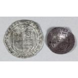 Twenty-five hammered silver Tudor and Stuart coins (1558-1649), (many creased and damaged)