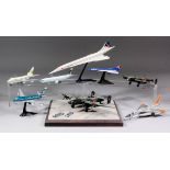 A collection of forty-six diecast model planes, including - A Lancaster Mk1, The Air Fleet