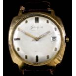 A 20th Century gentleman's Glashütte "Spezimat" gilt metal and stainless steel cased automatic